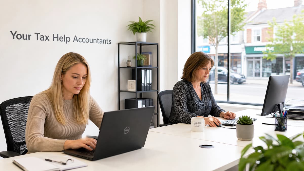 Your Tax Help Accountants team focused on client work